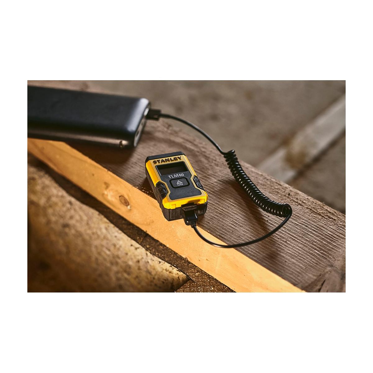 Stanley STHT77666-0 Telemetro 0,165 - 12 m Nero Giallo