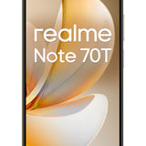realme Note 70T 17,1 cm (6.74pollici) Doppia SIM Android 15 4G USB tipo-C 4 GB 256 GB 6000 mAh Oro