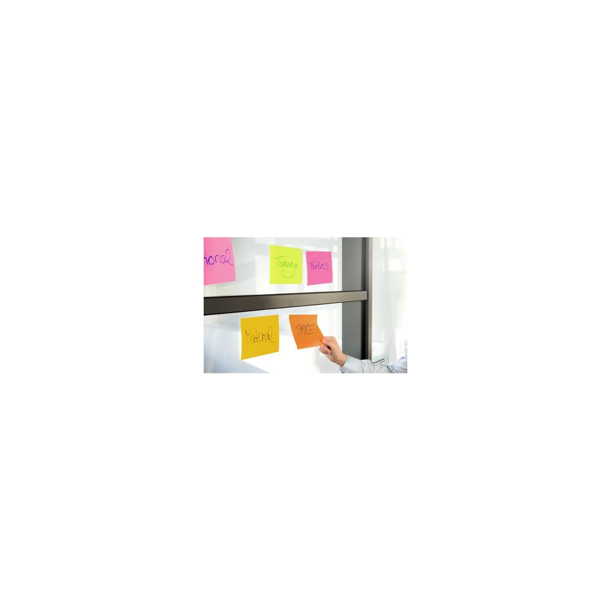 3M 6845-SSP pouch autoadesiva Rettangolo Multicolore 45 fogli Autoadesivo