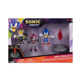 Jakks Pacific Sonic Prime New Yoke City Set Figures da 6cm