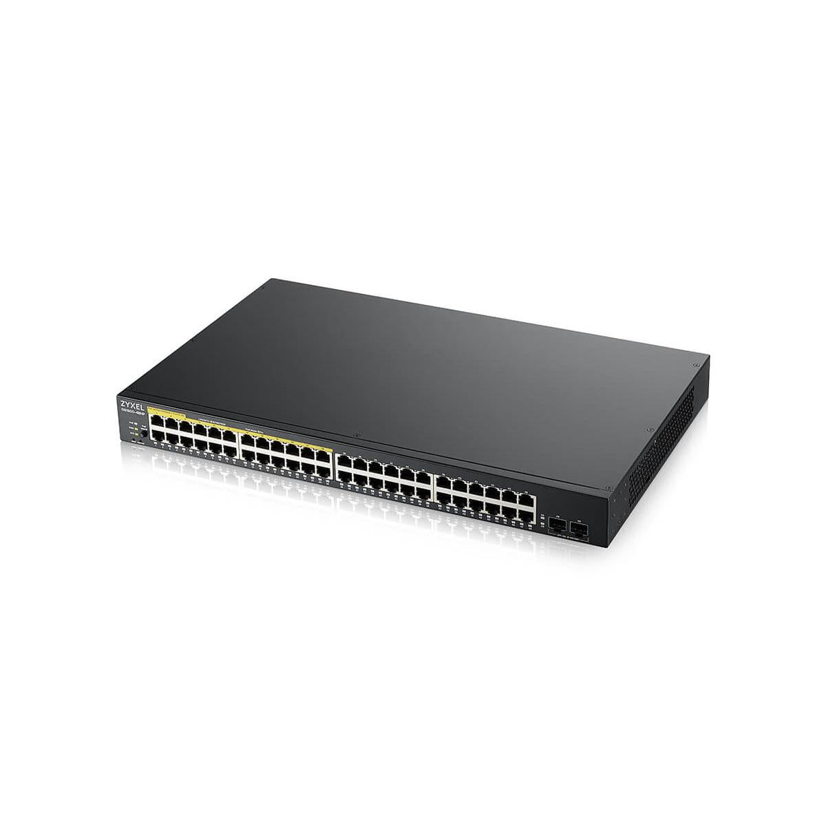 Zyxel GS1900-48HPv2 Gestito L2 Gigabit Ethernet (10/100/1000) Supporto Power over Ethernet (PoE) Nero