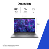 HP ZBook 8 G1i 16 inch Mobile Workstation PC Wolf Pro Security Edition Intel Core Ultra 9 285H 40,6 cm (16") WUXGA 32 GB DDR5-SDRAM 1 TB SSD NVIDIA RTX 500 Ada Wi-Fi 7 (802.11be) Windows 11 Pro AI Workstation, AI PC