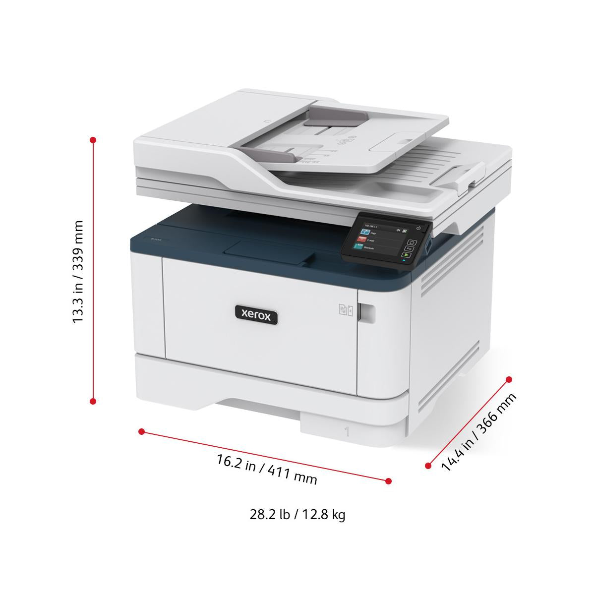 Xerox B305V DNI Stampante Multifunzione Laser 2400x2400 DPI Wi Fi Bianco