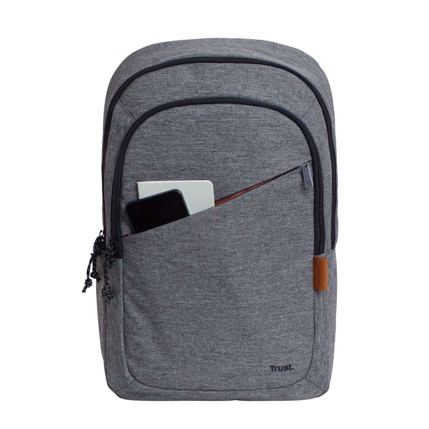 Trust 24981 Avana 40,6 cm 16" Zaino borsa per notebook Grigio
