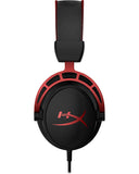 HyperX Cloud Alpha da Gaming Headset Cuffie Cablato a Padiglione Nero Rosso