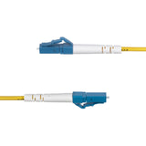 StarTech.com Cavo in fibra ottica simplex monomodale OS2 da LC a SC (UPC) da 3m, 9/125µm, 40G/100G, Insensibile alla piegatura, Bassa perdita di inserzione, Cavo patch in fibra LSZH