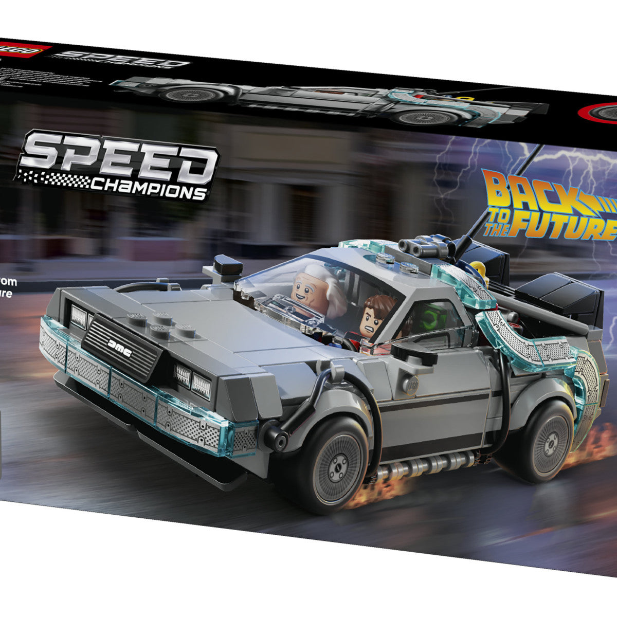 LEGO Speed Champions Macchina del Tempo di Ritorno al Futuro 77256