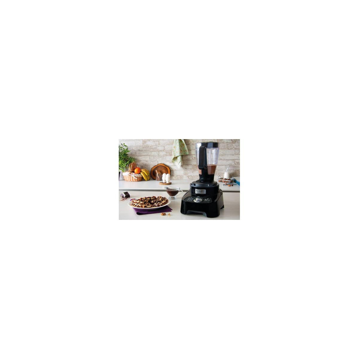 Moulinex FP8218 robot da cucina 1000 W Nero