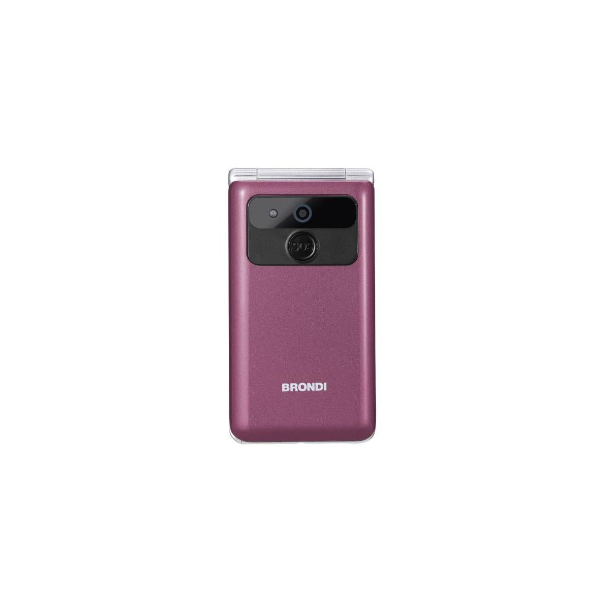 Brondi Amico Preziozo Telefono Cellulare Senior Doppia SIM Viola