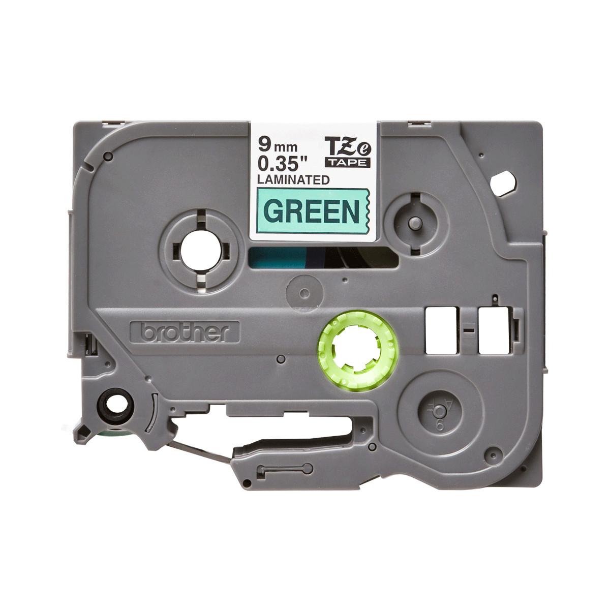 Brother TZE-721 nastro per etichettatrice Nero su verde