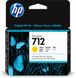 HP 712 29 ml Yellow DesignJet Ink Cartridge Cartuccia d'Inchiostro 1 pz Resa Standard