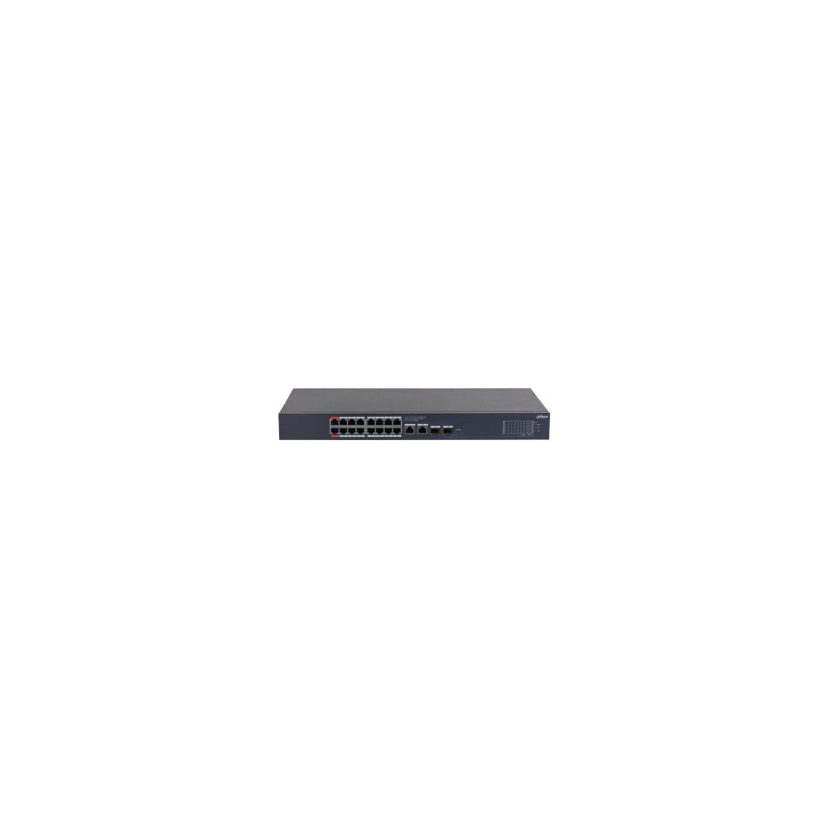 Dahua Technology CS4220-16GT-240 Gestito L2 Gigabit Ethernet (10/100/1000) Supporto Power over Ethernet (PoE) Nero
