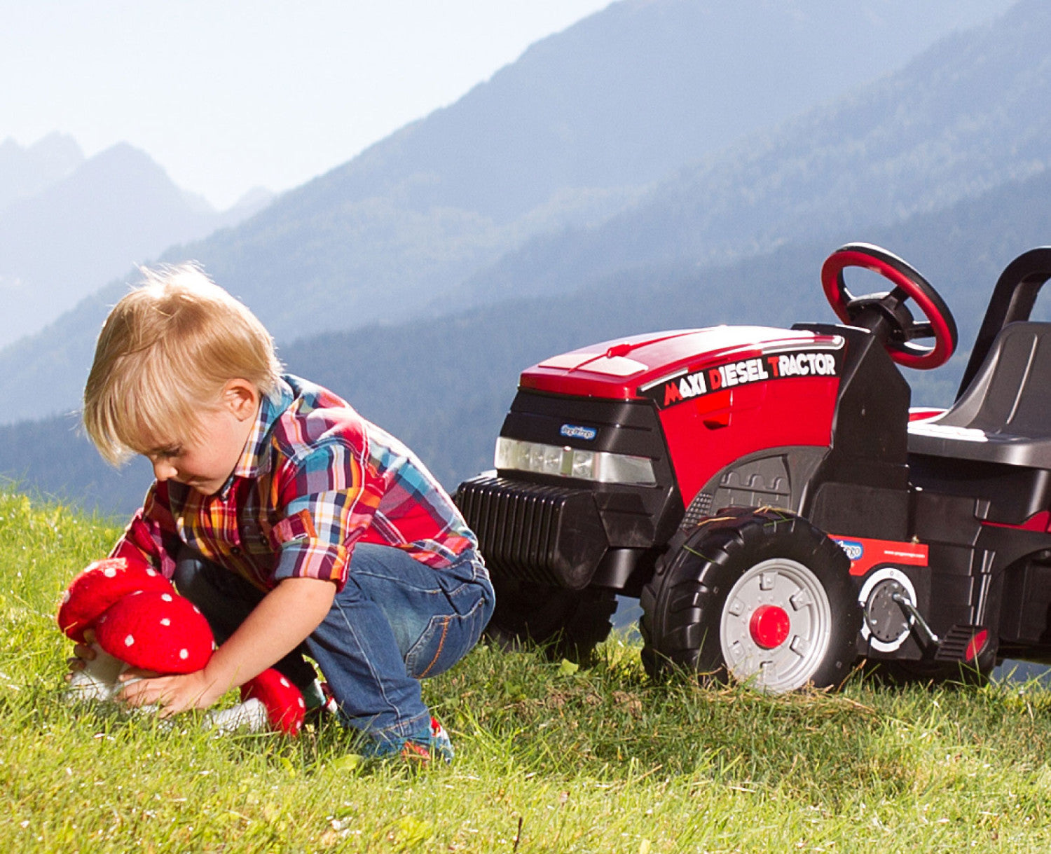 Peg Perego Maxi Diesel Tractor Trattore cavalcabile