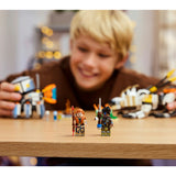 Lego 77037 Horizon Adventures Aloy e Varl contro Arcapode e Secodonte