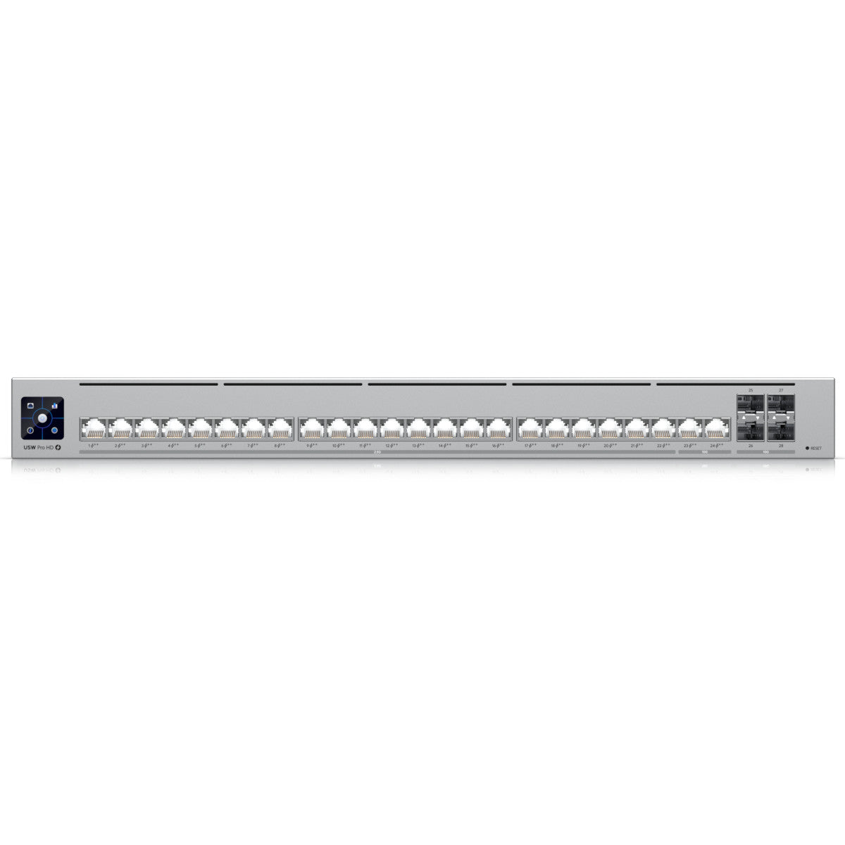 Ubiquiti UniFi Pro HD 24 PoE Gestito L2/L3 2.5G Ethernet (100/1000/2500) Supporto Power over Ethernet (PoE) 1U Grigio