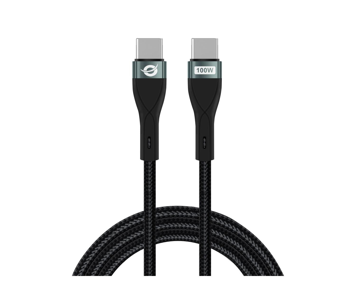 Conceptronic ETTA01B12 cavo USB USB 2.0 1,2 m USB C Nero