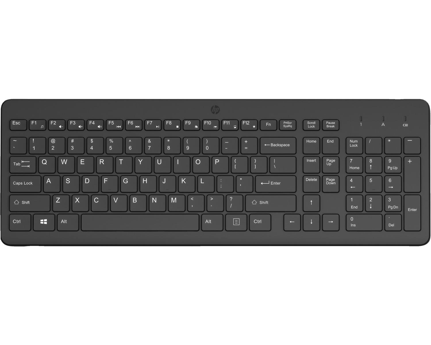 HP Tastiera wireless 225 Nero