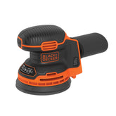 Black e Decker BDCROS18N-XJ levigatrice portatile Levigatrice orbitale 12000 Giri/min Nero, Arancione