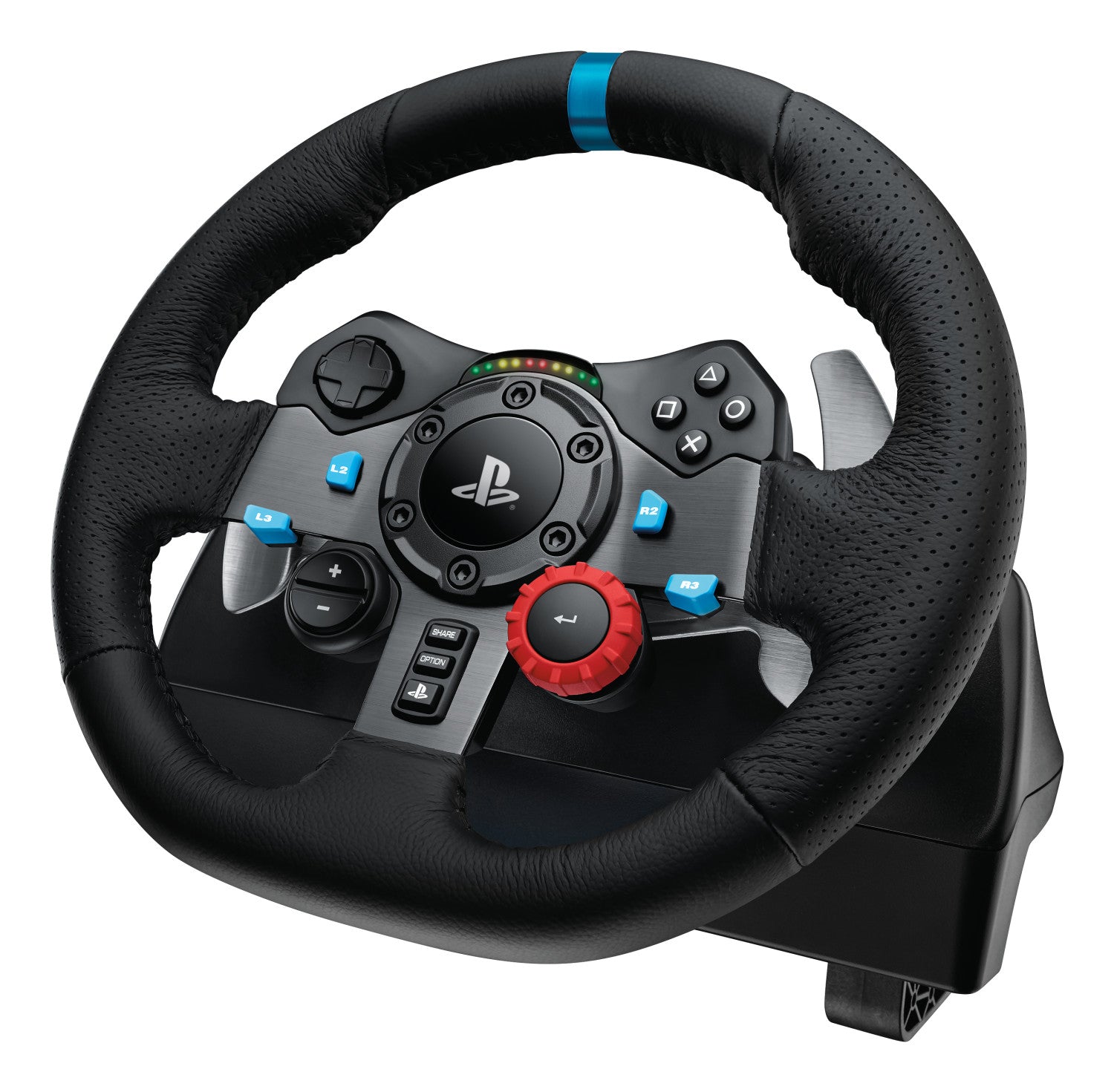 Logitech G G29 Driving Force, kit volante pedaliera e cuffie, PlayStation 5, PlayStation 4 e PC