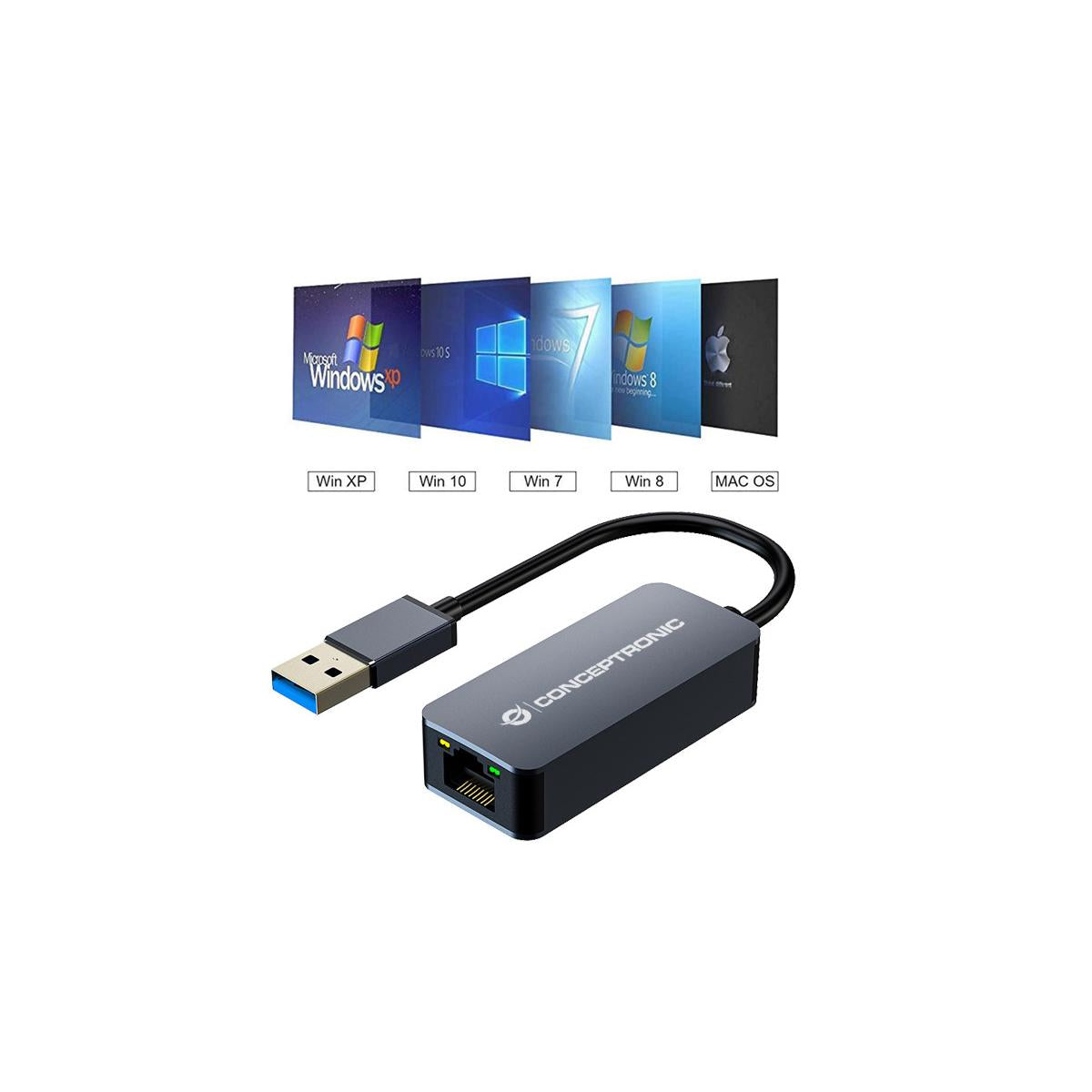 Conceptronic ABBY12G scheda di rete e adattatore Ethernet 2500 Mbit/s