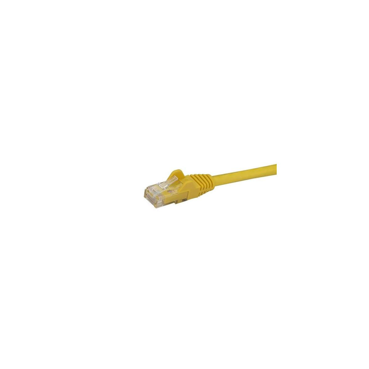 StarTech.com Cavo di rete Cat 6 - Cavo Patch Ethernet RJ45 UTP giallo antigroviglio -2m