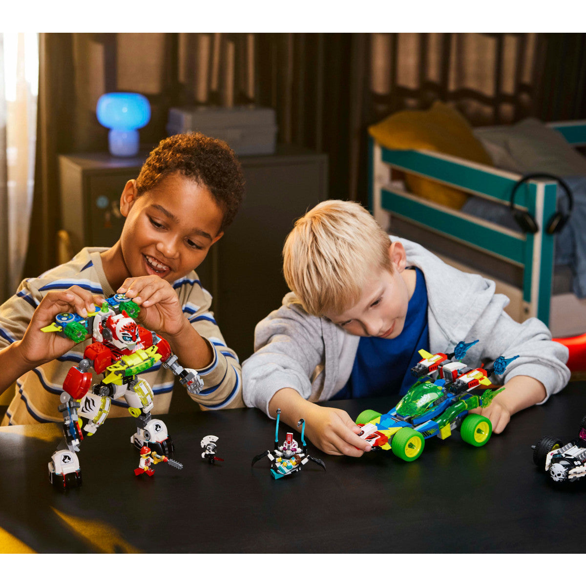LEGO DREAMZzz Mech Tigre di Cooper e Bolide di Zero 71497 1006 Pezzi Età 9