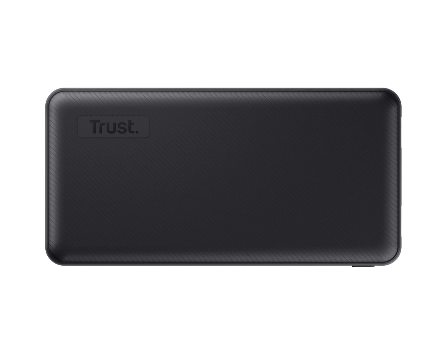 Trust 24676 Power Bank Primo Ultra Thin Batteria Portatile 20000 mAh Nero