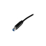 StarTech.com Cavo USB 3.0 SuperSpeed A a B certificato da 2 m - M/M