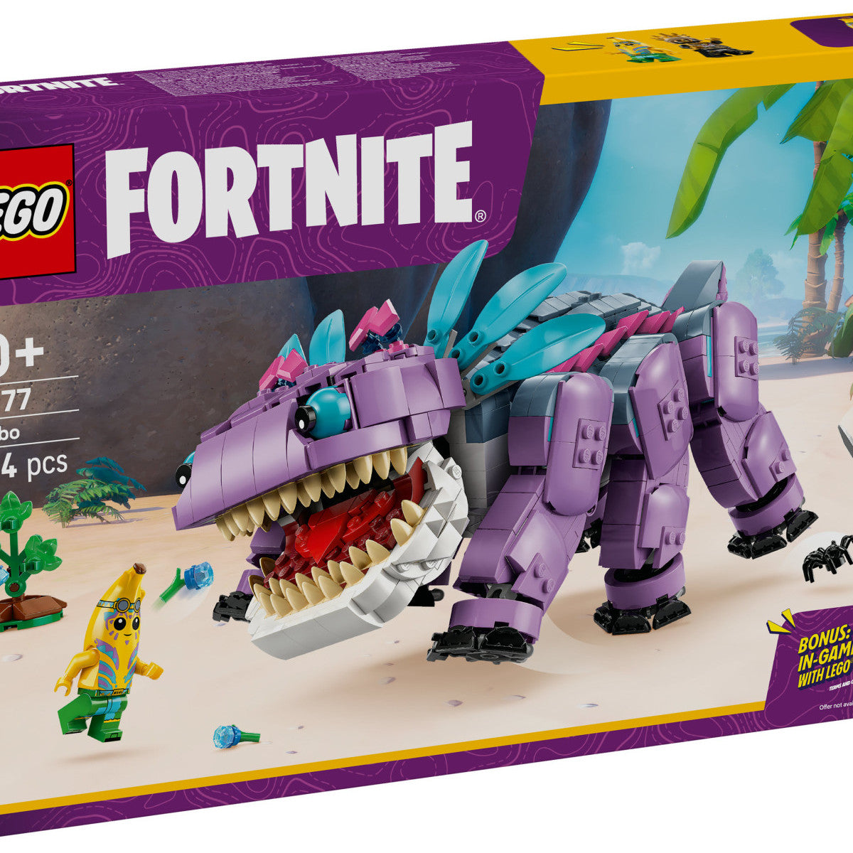 LEGO Fortnite Klombo 77077 Set Costruzioni 1084 Pezzi 2 Minifigure