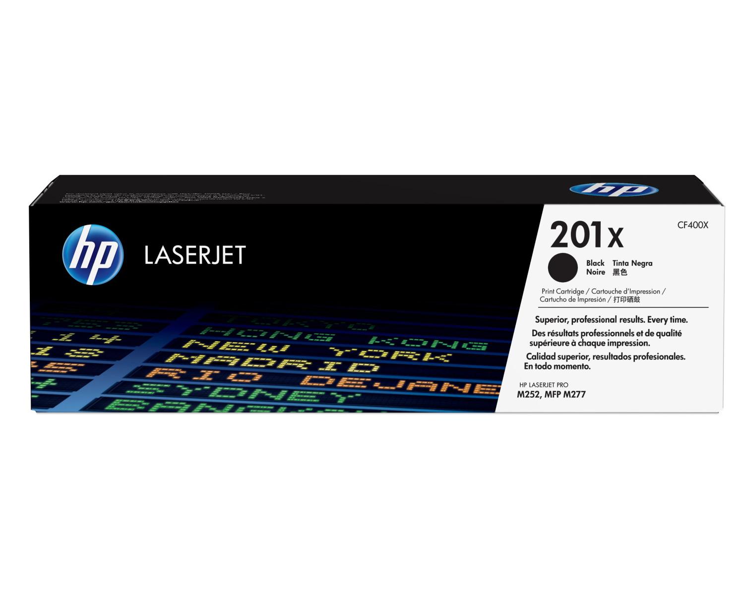 HP 201X High Yield Black Original LaserJet Toner Cartridge cartuccia toner 1 pz