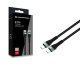 Conceptronic ETTA01B12 cavo USB USB 2.0 1,2 m USB C Nero