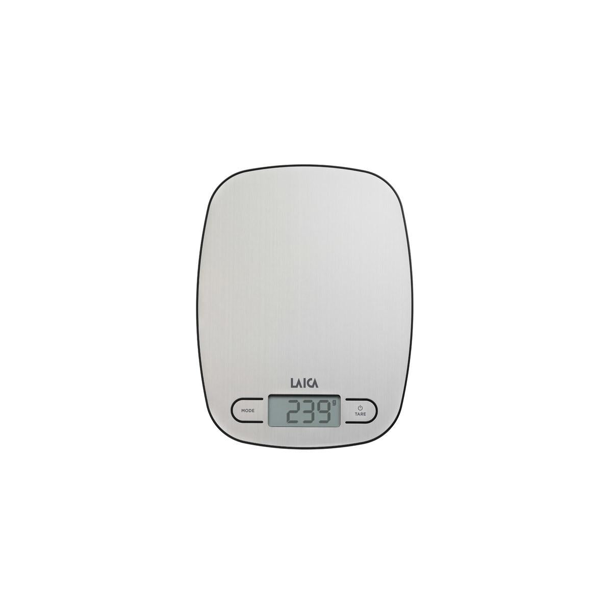 Laica KS1033 Bilancia da Cucina Elettronica Acciaio Inossidabile Ovale
