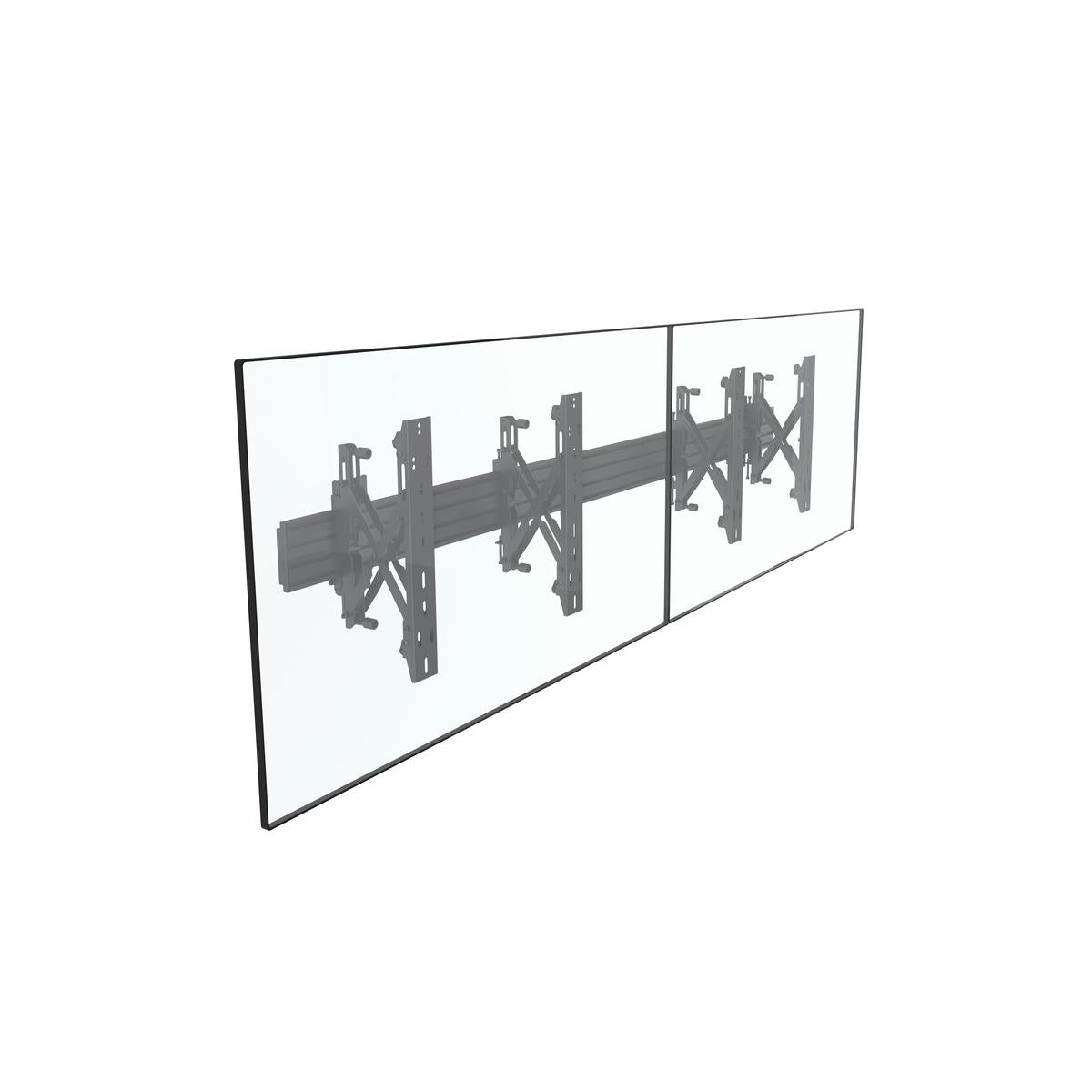 Multibrackets 4122 Supporto per display espositivi 165,1 cm (65") Nero