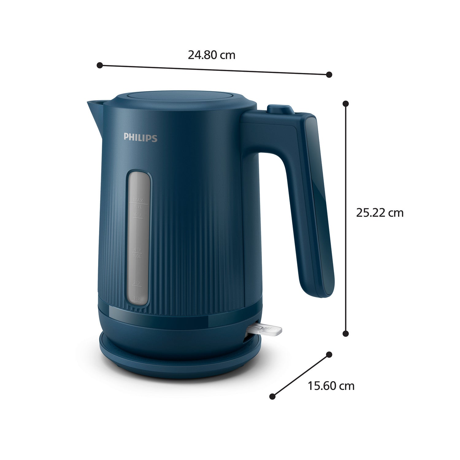 Philips Serie 3000 Bollitore 2200W Blu
