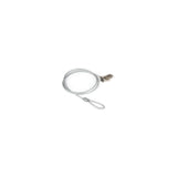 Hamlet XNBLOCK15N cavo di sicurezza Metallico, Bianco 1,5 m