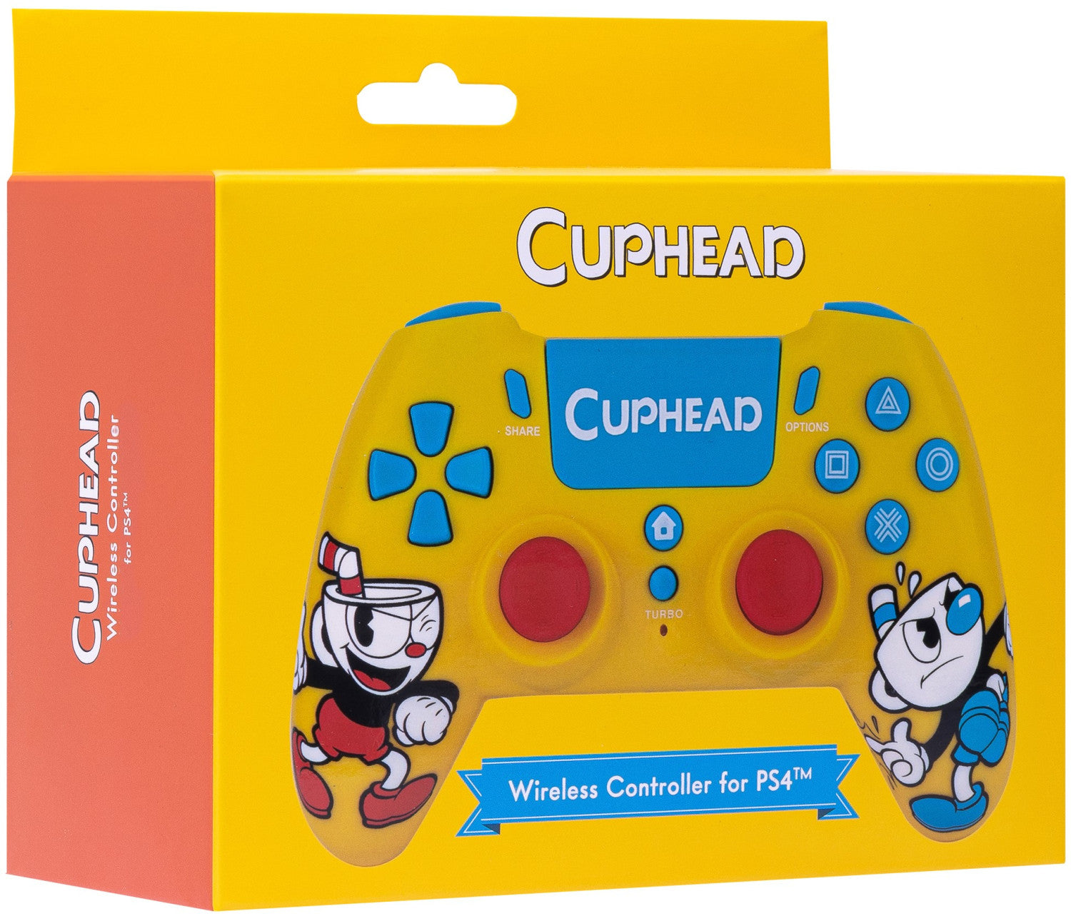 Qubick ACP40224 periferica di gioco Giallo Bluetooth/USB