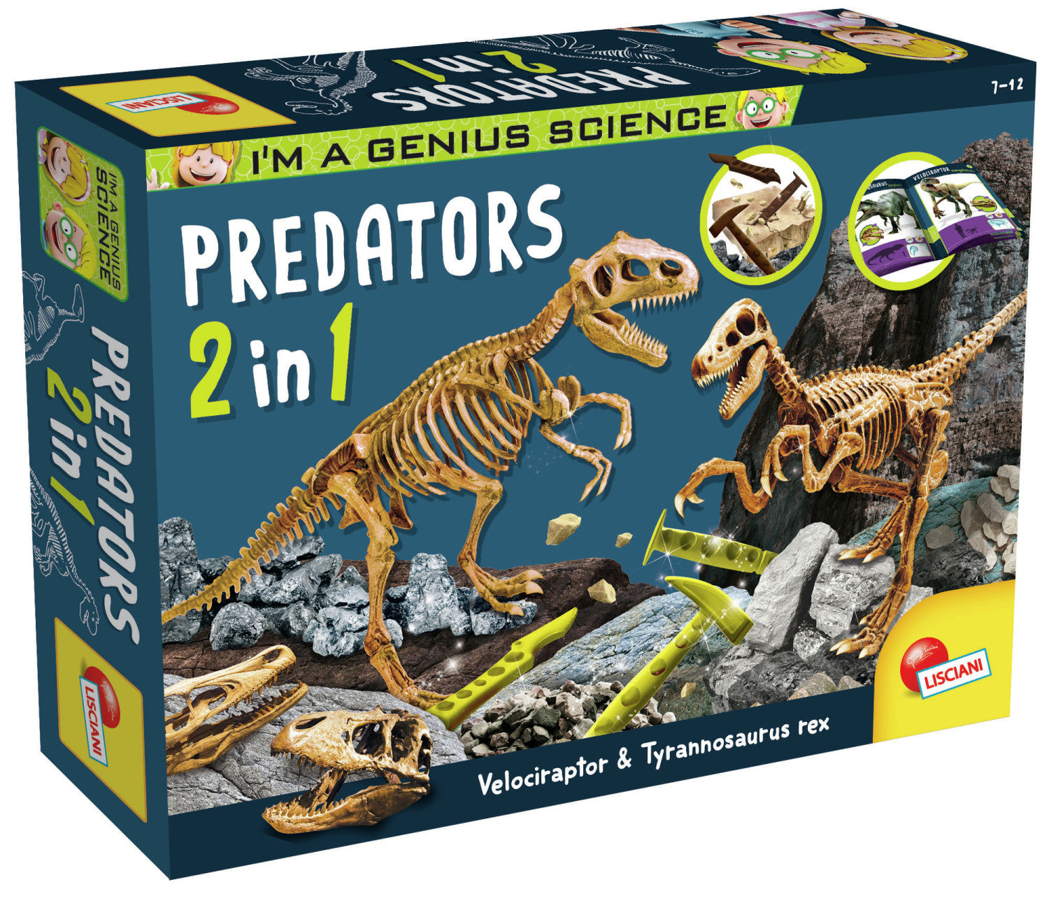 Lisciani I m a Genius Predators 2 in 1