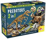 Lisciani I m a Genius Predators 2 in 1