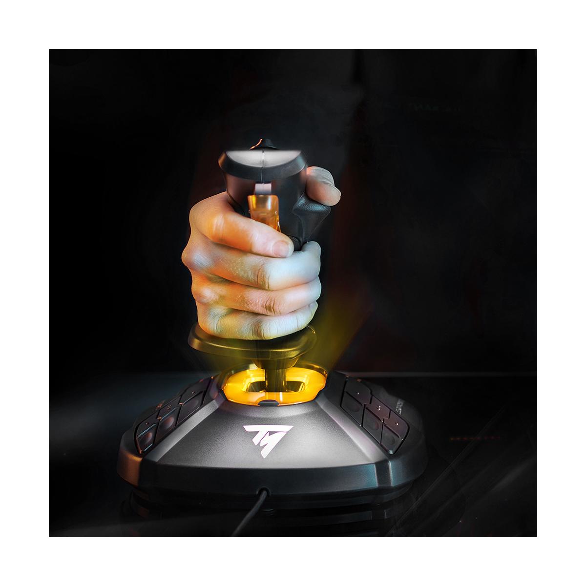 Thrustmaster T-16000M FC S USB Joystick Analogico Digitale PC Nero Arancione