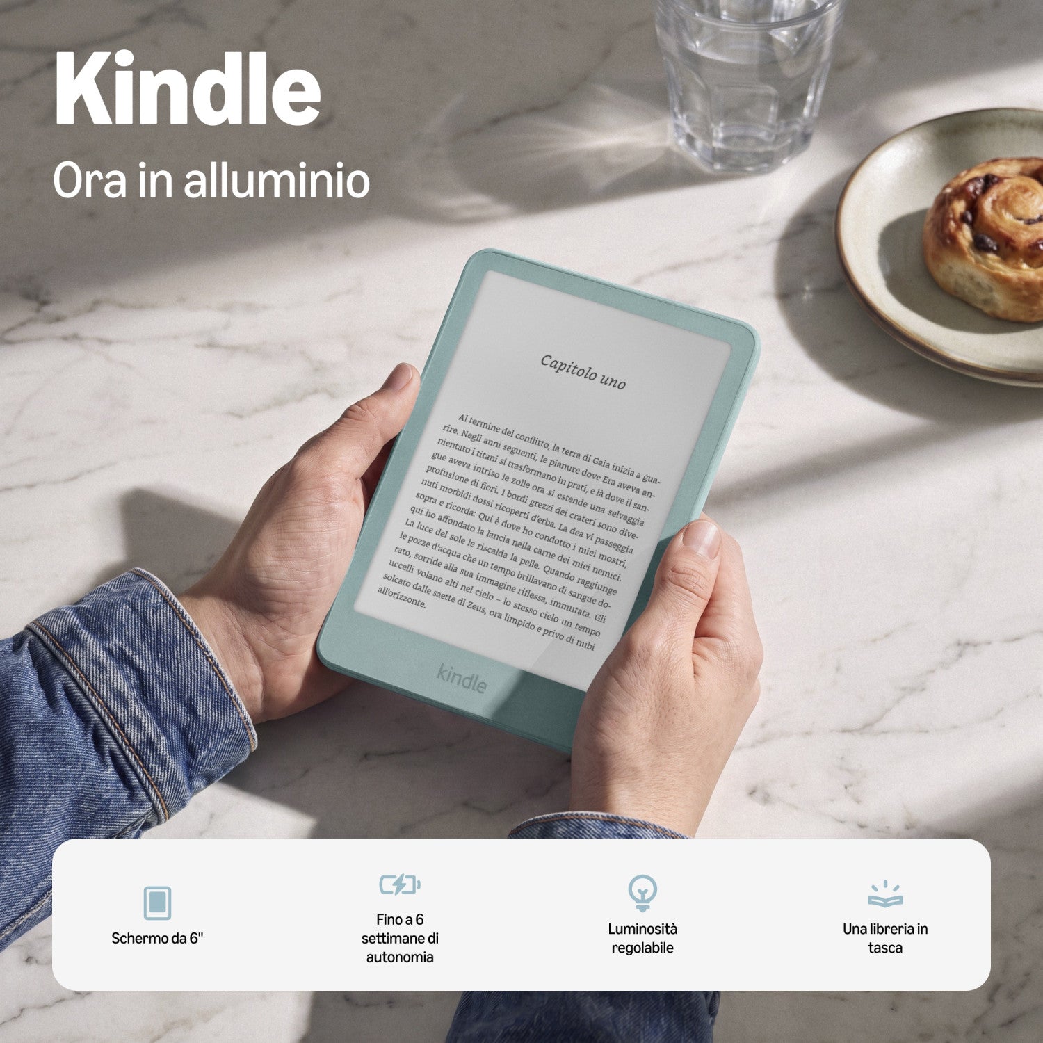 Amazon Kindle lettore e-book 32 GB Wi-Fi Verde