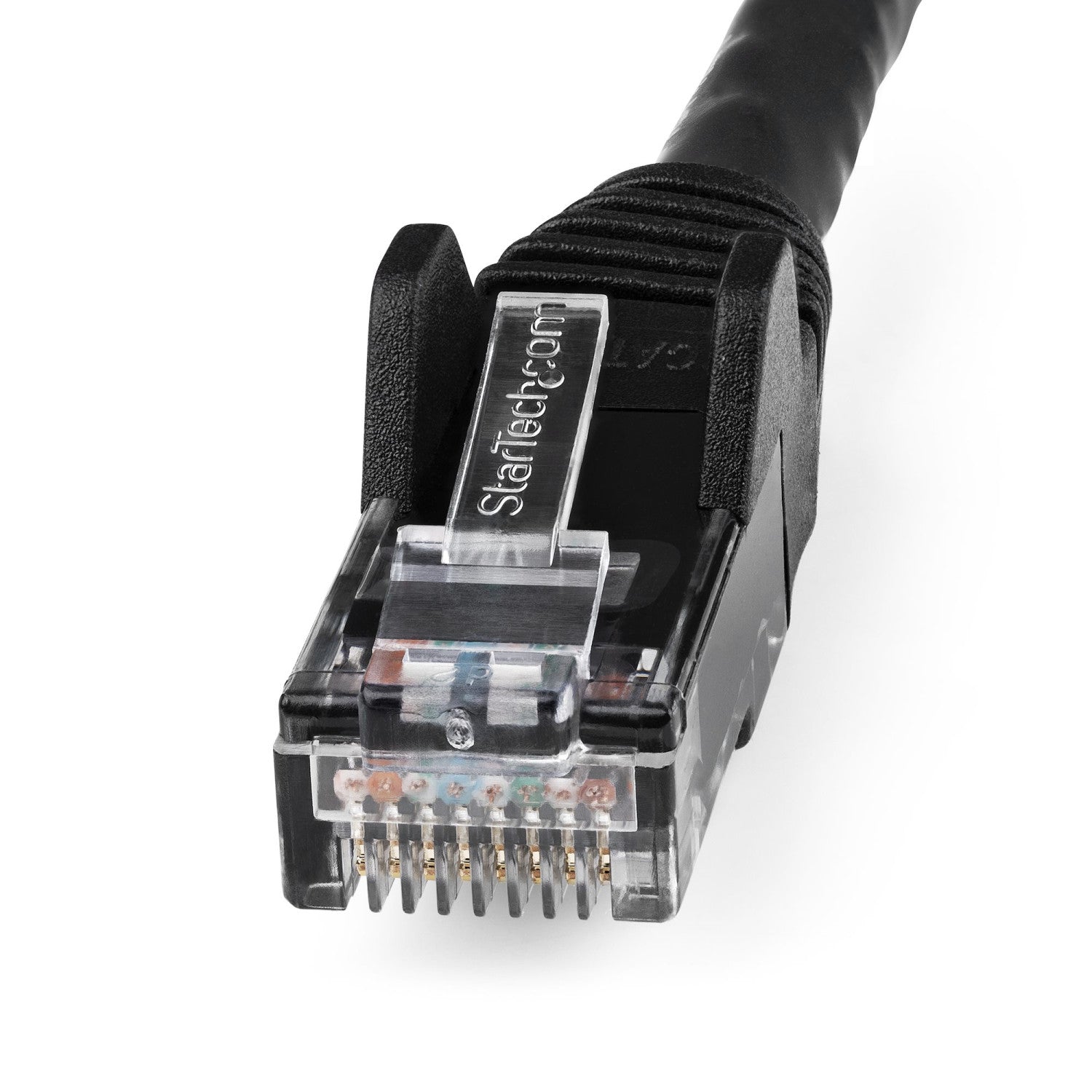 StarTech.com Cavo Ethernet CAT6 da 7 m - LSZH (Low Smoke Zero Halogen) - 10 Gigabit 650MHz 100W PoE RJ45 - Cavo di rete Lan UTP - Cavo patch categoria 6 antigroviglio - CAT 6, Certificazione ETL, 24AWG - Nero