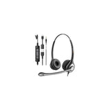 Mediacom Cuffia con Microfono USB AP975 con Controllo Volume