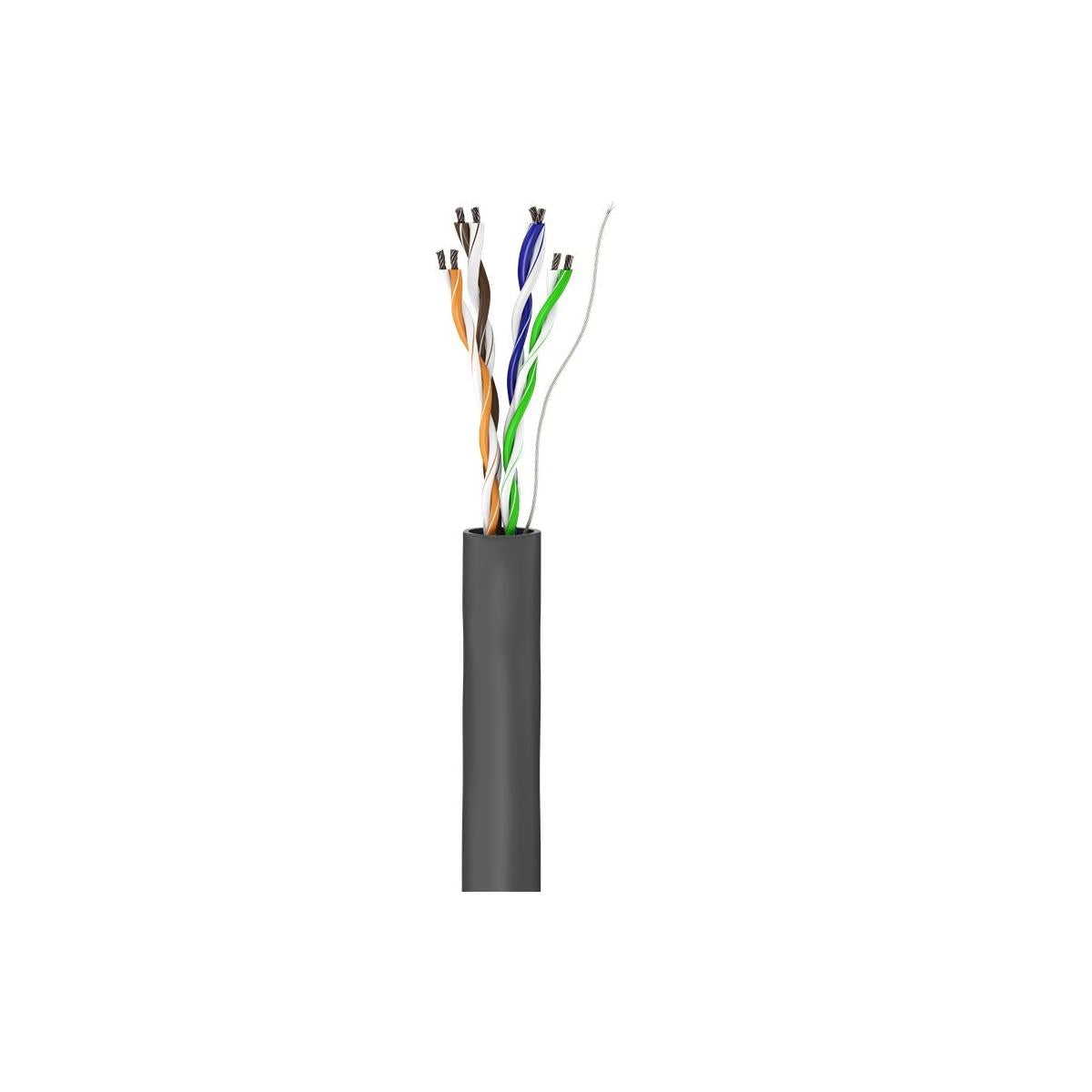 Goobay 68707 cavo di rete Grigio 100 m Cat5e U/UTP (UTP)