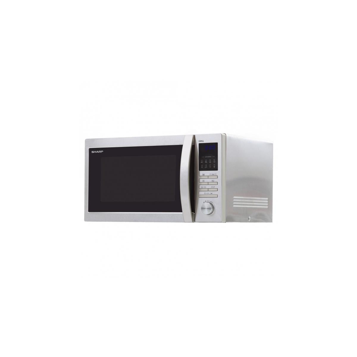 Sharp R722STWE Superficie piana Solo microonde 25 L 900 W Acciaio inossidabile