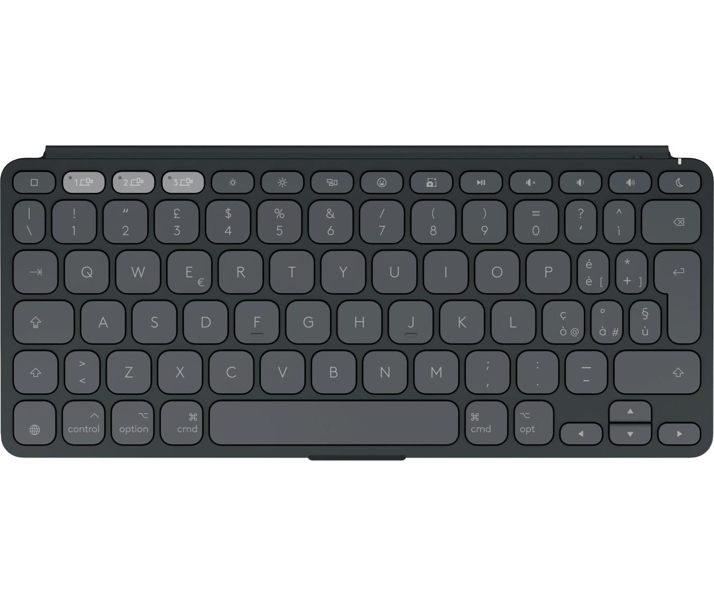 Logitech Keys-To-Go 2 tastiera Universale Bluetooth QWERTY Italiano Grafite