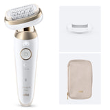 Braun Silk-Épil 9 Flex SES9-060 Epilatore Wet Dry Oro