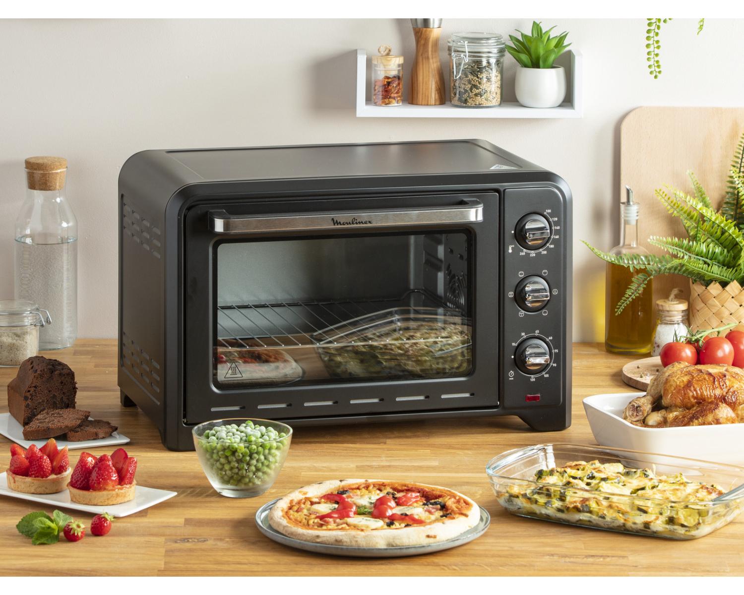 OX4648 Optimo Forno Elettrico con Capacità di 33 L Potenza 1600 W 28x31x36cm