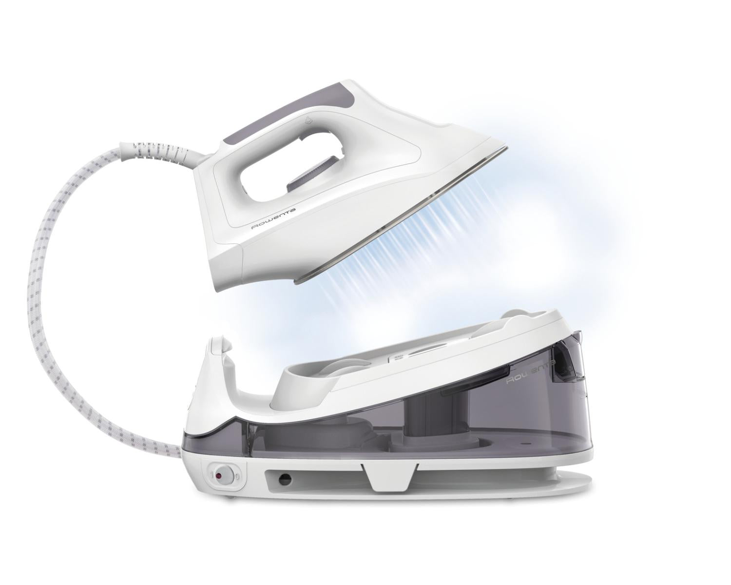 Ferro da Stiro Rowenta LIBERTY con Caldaia a Carica Continua 2200W Bianco Grigio