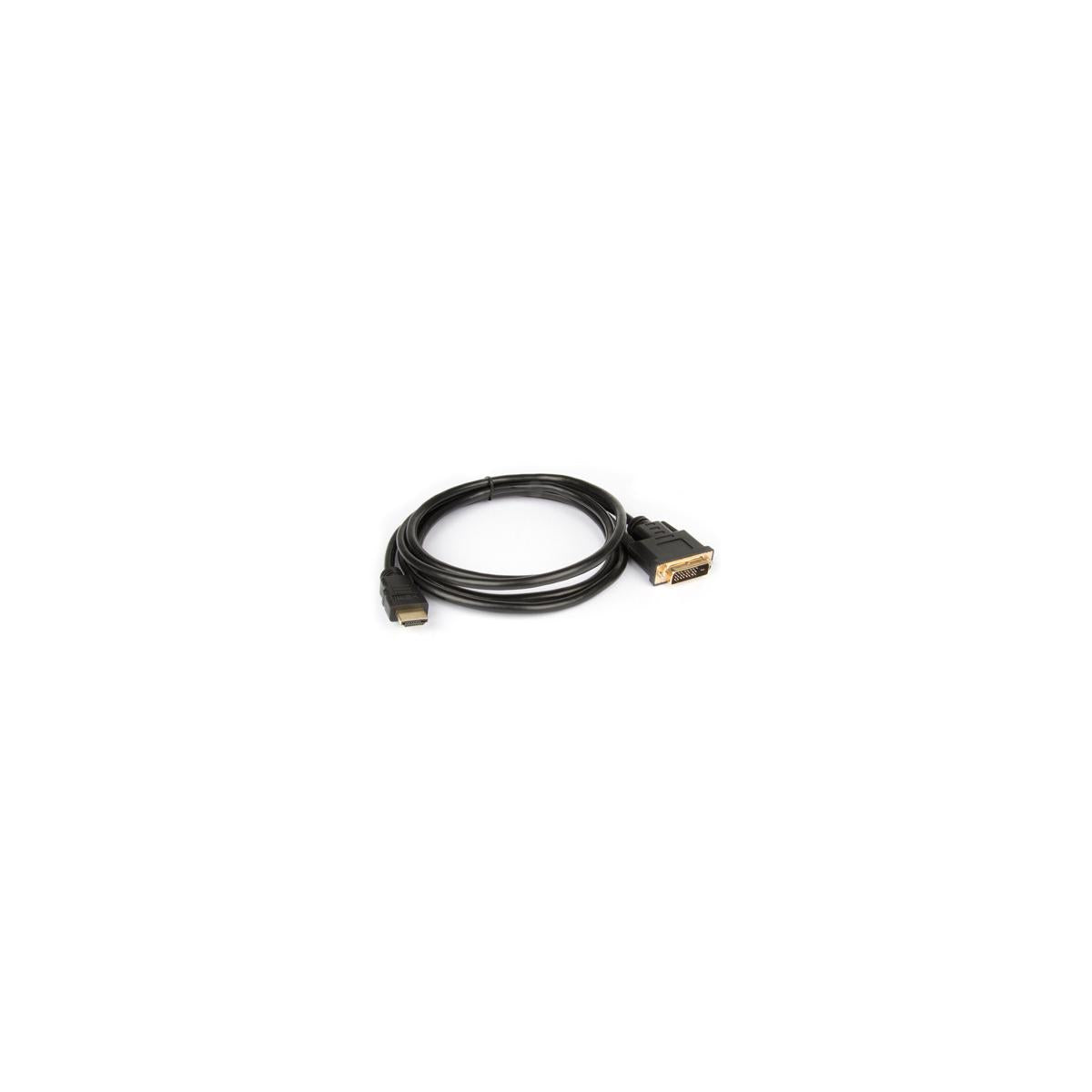 Hamlet XVCHDM-DV18 cavo e adattatore video 1,8 m HDMI tipo A (Standard) DVI-D Nero