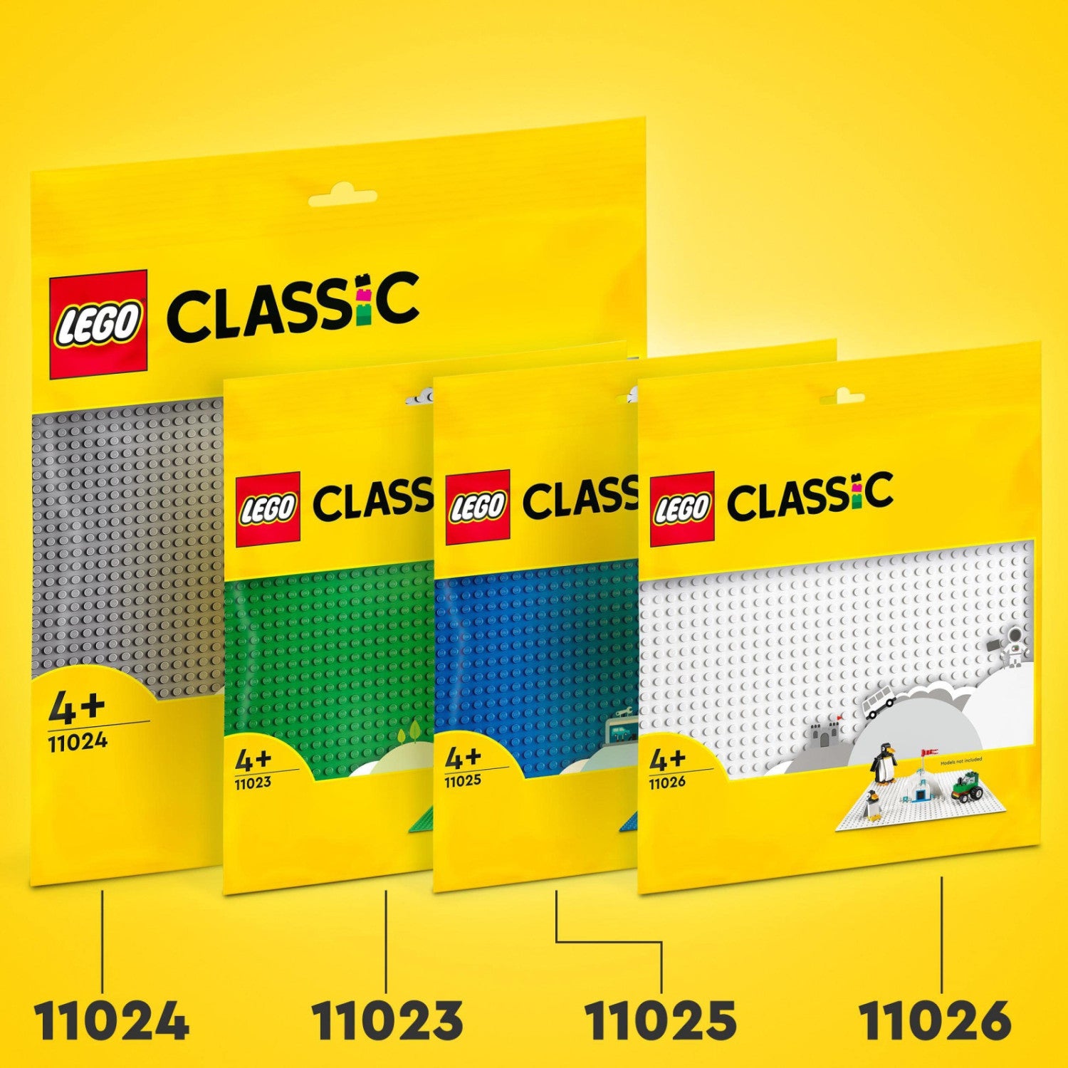 Lego Classic Base Bianca 11026